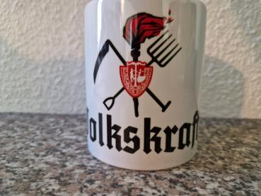 Tasse "Volkskraft"